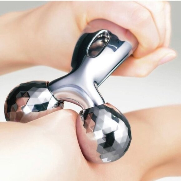 ReFa CARAT Face & Body Roller – Platinum 360° Waterproof Microcurrent Skincare - Picture 7 of 16